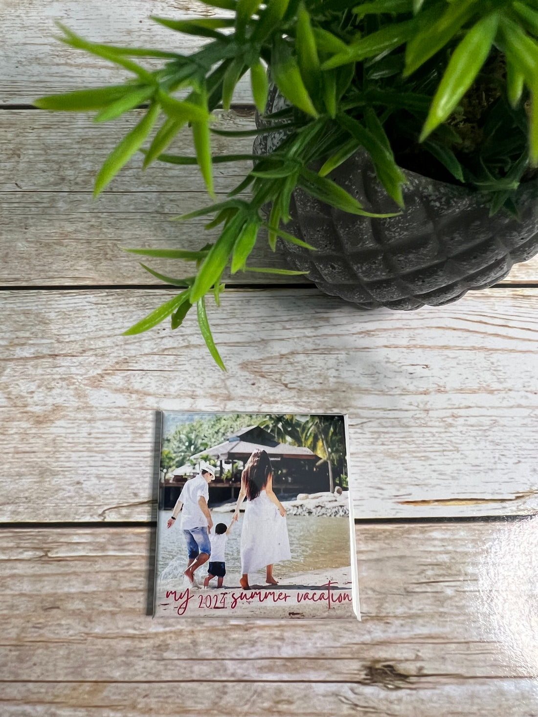 Square Shape Custom Photos Magnets